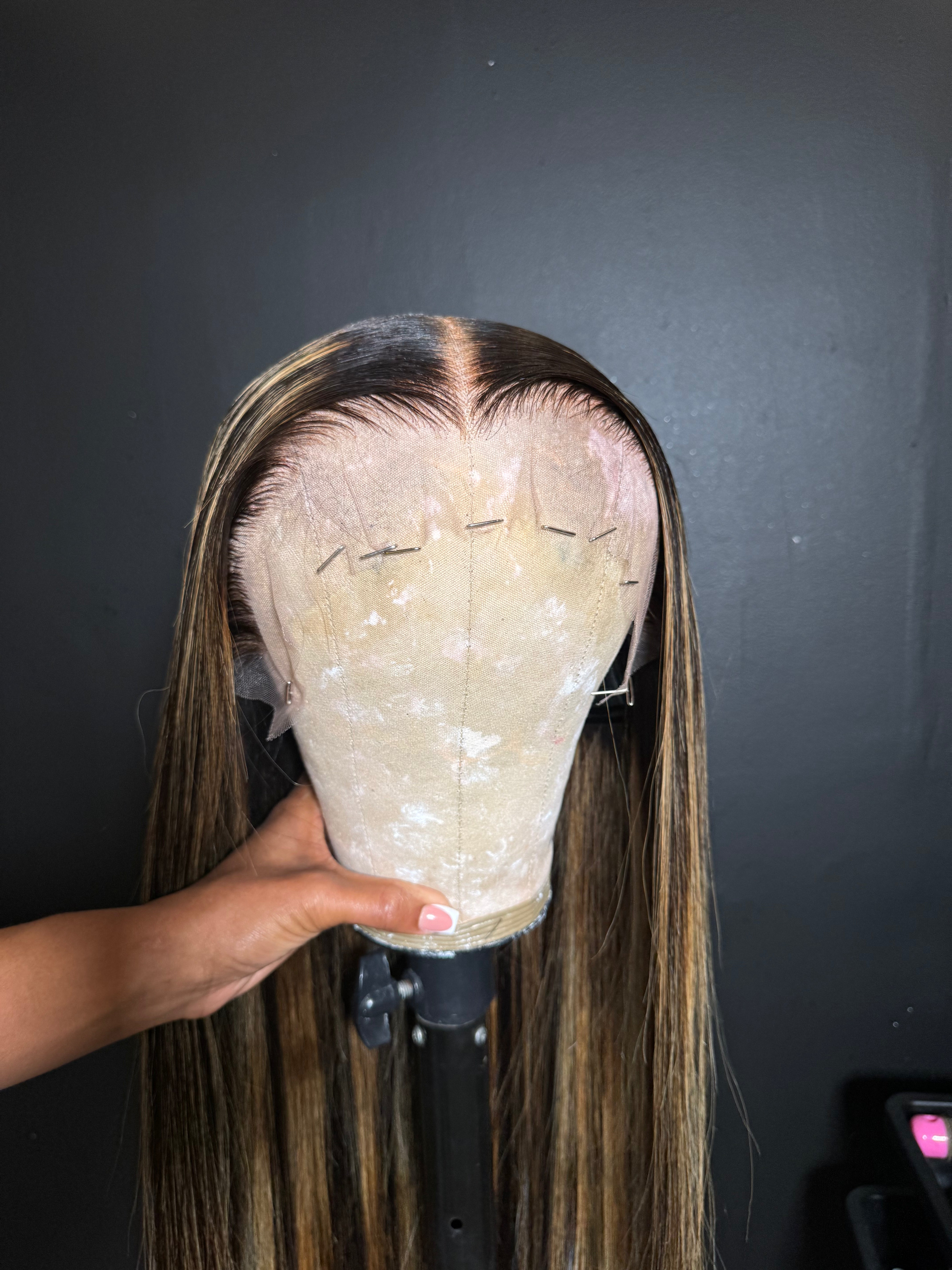 Highlighted Lace Wig