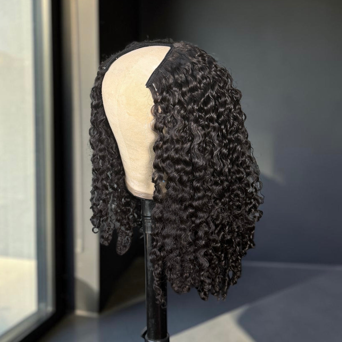 Deep Curl V-Part Wig (RTS)