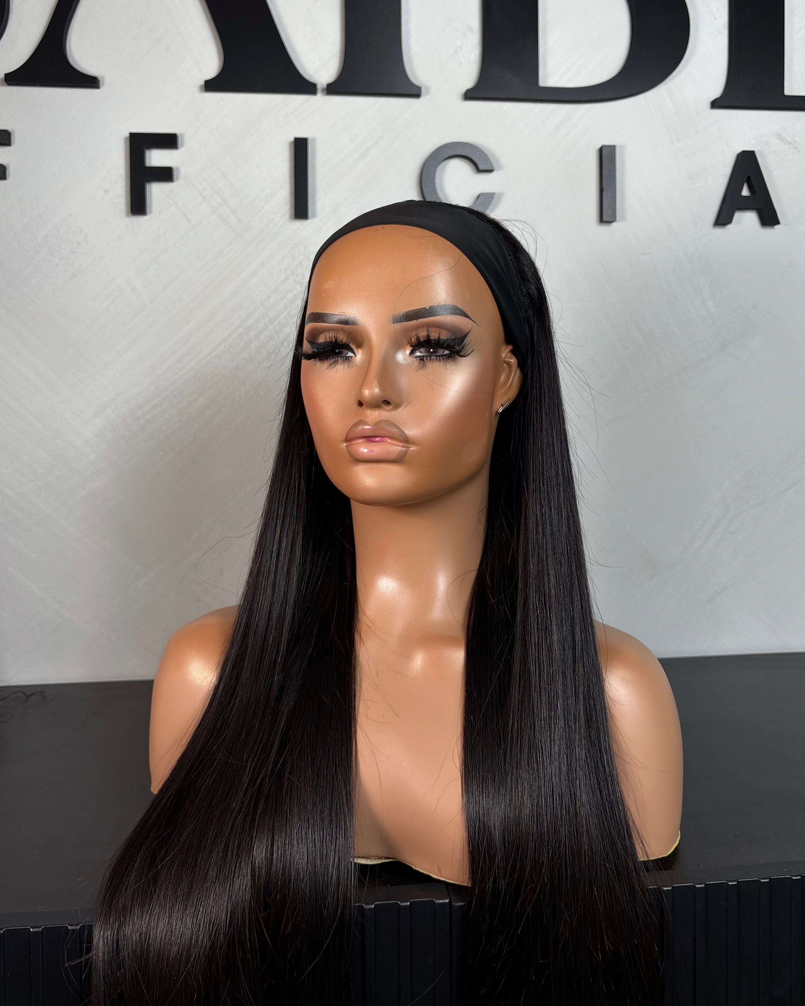Straight Headband Wigs