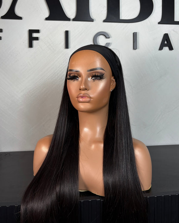 Straight Headband Wigs