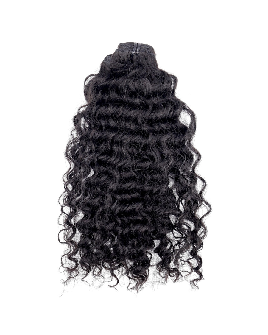Air dried: unstyled, no product