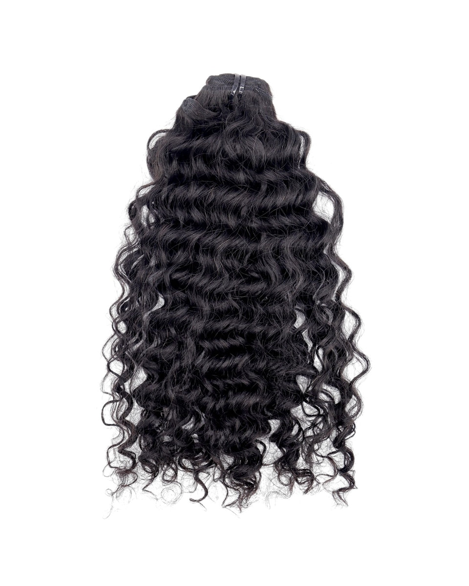 Air dried: unstyled, no product