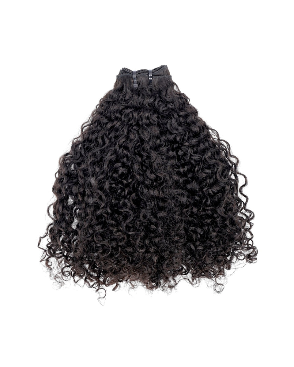 Air dried: unstyled, no product